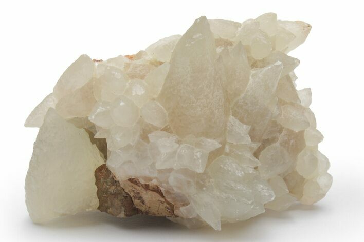 Pale-Yellow, Dogtooth Calcite Crystals - Pakistan #221376